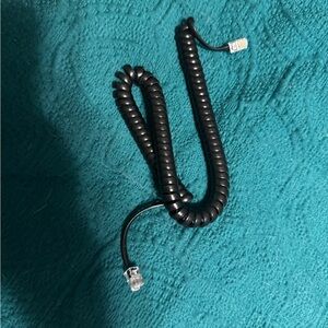 Black VoIP Home Phone Networking Cable